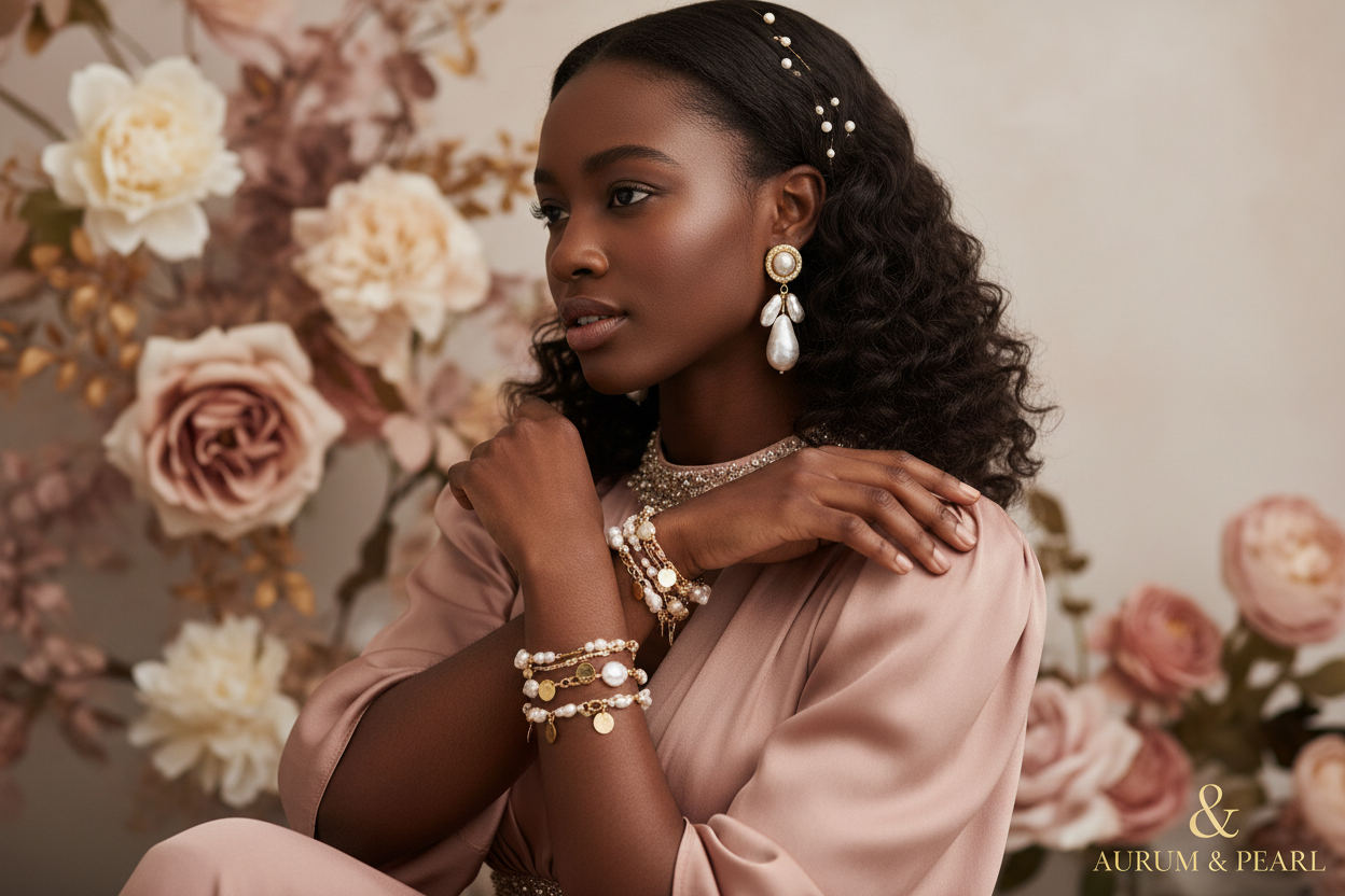 Young Black woman - Romance Meets Modern Elegance